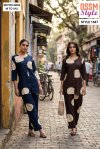 1647 By Ossm Style Reyon Discharge Printed Co Ord Set 